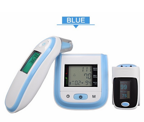 Blood Pressure Monitor + Infrared Ear Thermometer - Health Pack