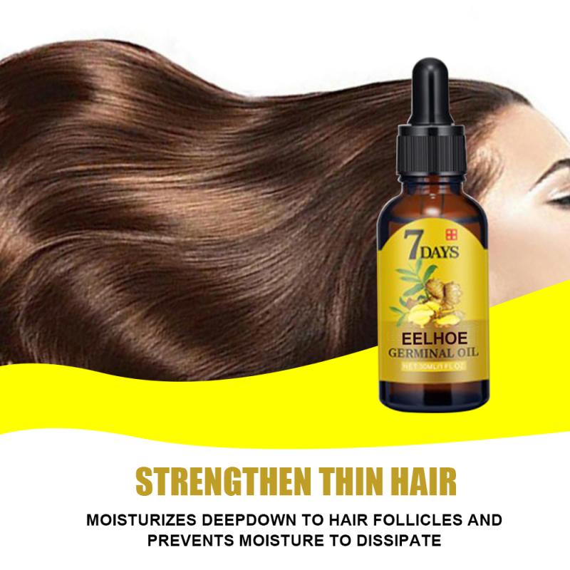 Great Ginger Hair Tonic 7-day Ginger Hair Oil Hair Loss Treatment Fast Growing Nourishing And Hydrating Hair Care TSLM2